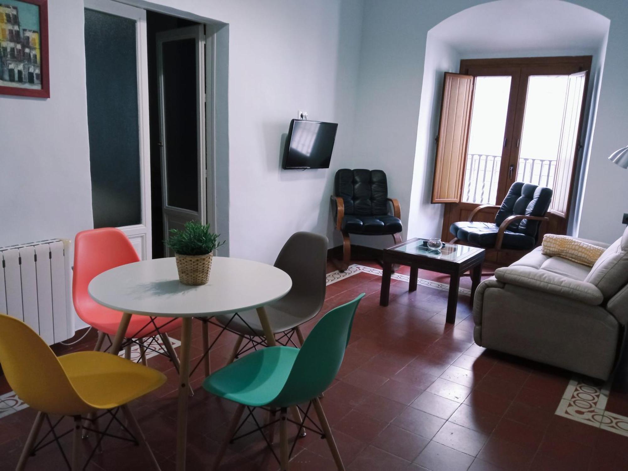 Apto La Almena 2 Junto A Plaza Mayor,2 Habitaciones,Parking Gratuito Caceres Luaran gambar